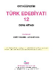 Ortaöğretim Türk Edebiyatı-12.Sinif-Cefer Yıldırım-Ali Askerova-231s