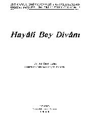 Xeyali Bey Divanı-Ali Nihad Tarlan-1945-472s