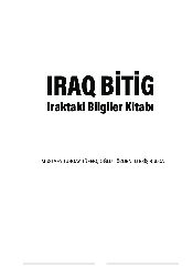 Iraq Bitik Kitabi-Mutafa Turqay Tufekçioğu-Özden Ilteriş Bulca-2018-164s