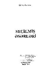 Isi Melikzade-Seçilmiş Eserleri-Baki-2005-169s