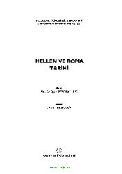 Helen Ve Ruma Tarixi-Oğuz Tekin-2011-168s