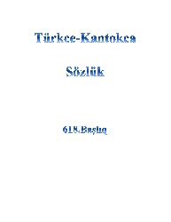 Türkce-Kantokca Sözlük-618.Başlıq-35s