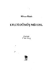 Ebedi Dönüş Mitosu-Mircea Eliade-Çev-Umit Altuğ-1976-187s