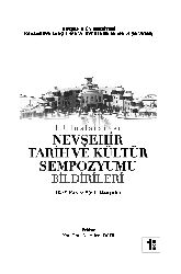 Uluslararasi Nevşehir Tarix Ve Kültür Simpozyumu Bildirileri-1-2011-412s