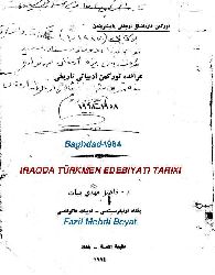 Iraqda Türkmen Edebiyati Tarixi
