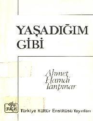 Yaşadığım Gibi-Ahmed Hamdi Tanpinar-1970-243s