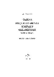 Türkiye Selcuqlularında Hükümet Mekanizması-Vezir Ve Divan-Refiq Turan-1995-211s