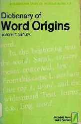 Dictionary Of Word Origins