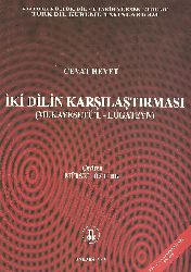 İki Dilin qarşılaşdırılması-muqayisetül lüğateyn-Cavad Heyet-çev-mürsel öztürk-2003-166s