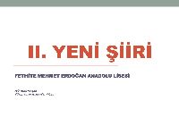 II.Yeni Şiiri-Fethiye Mehmed Erdoğan-104s