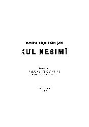 Qul Nesimi-Onyedinci Yüzyıl Tekke Şairi-Cahid Öztelli-1969-121s