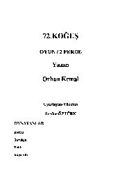 72.Ci Qoğuş-Orxan Kemal-104s