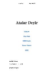 Atalar Deyir-Bey Hadi-2500-Başlıq-Latin-2022-128s