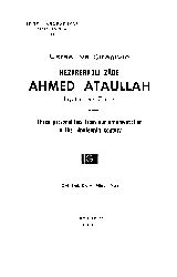 Ustası Ve Çırağiyle Hezarqradlı Zade Ahmet Ataullah Hayatı Ve Eserleri-Süheyl Ünver-1955-47s