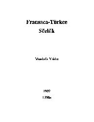 Fransızca-Türkce Sözlük-Mustafa Yıldız-1997-1350s