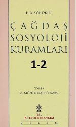 Çağdaş Sosyoloji Quramları-I-P.A.Sorokin-M.Munir Raşid Oymen-1994-675