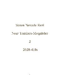 Susen Nevade Rezi-Nesr Yazıları-Meqaleler -2-2020 410