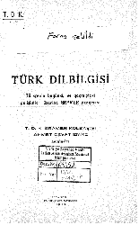 Türk Dilbilgisi-Türkcenin Bu Günkü Ve Geçmişki Gelişimleri Qramer Denemesi-Ahmed Cavad Emre-1945-613s