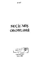 Qabil-Seçilmiş Eserleri-Baki-2004-125s