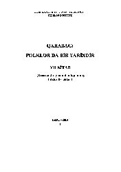 Qarabağ-Folklorda Bir Tarixdir-7-Xocavend Rayonundan Toplanmış Folklor Örnekleri-Baki-2014-444s