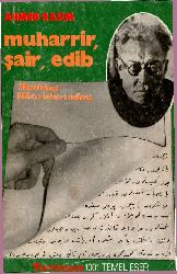 Müherrir-Şair-Edib Ahmed Rasim 1979 209s