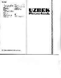 Uzbek-ingilizce dilenish -mukalime- Phrase book