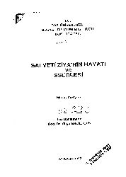 Sefveti Ziyanın Hayatı Ve Eserleri-Mesut Tekshan-1993-532s