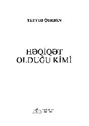 Heqiqet Olduğu Kimi-Teyyub Qurban-Baki-2011-149s