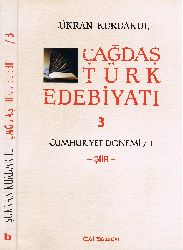 Çağdaş Türk Edebiyatı-3-Cumhuriyet Dönemi-Şiir-1-Şükran Qurdaqul-1992-334s